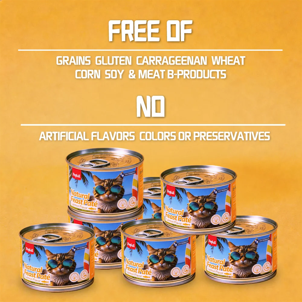 Tuna Beef Salmon Cat Food