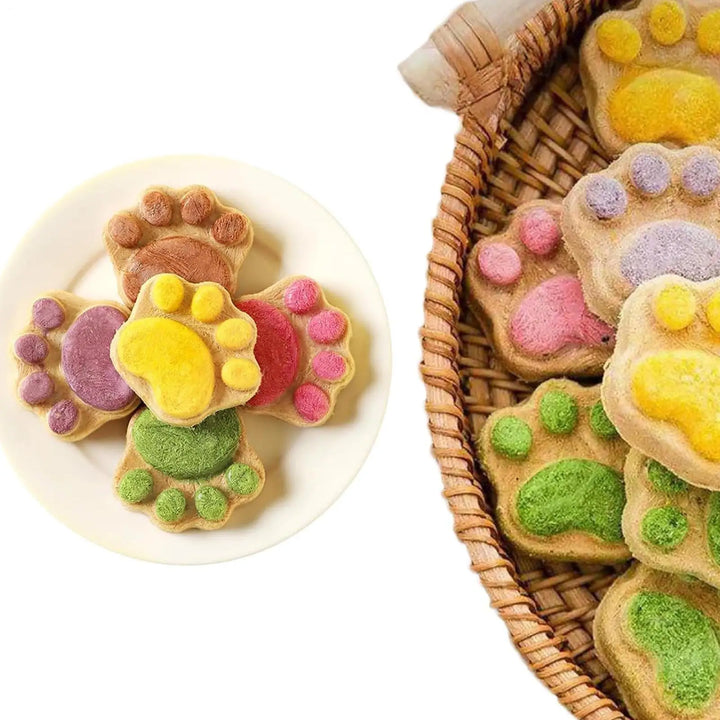 Paw-Shaped Cat Dental Treats