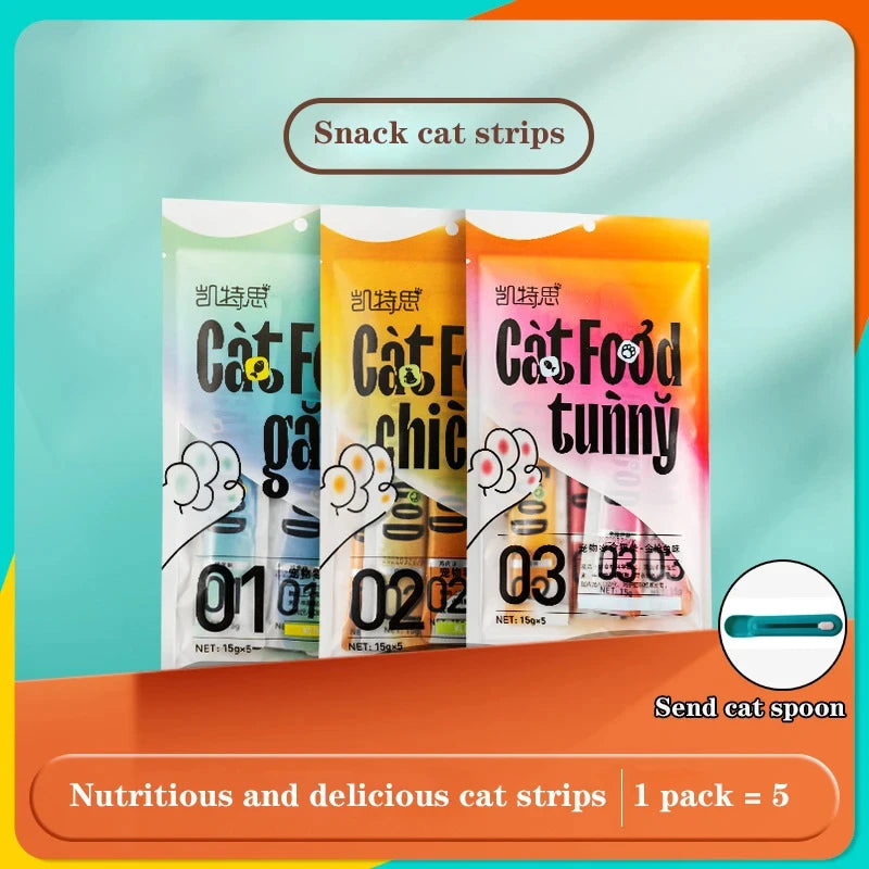 Cat Wet Food Snack Strips