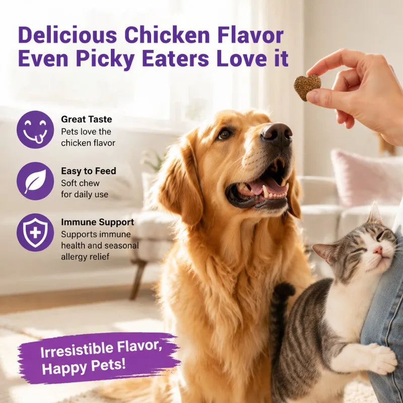 Dog Cat Allergy Support Chews