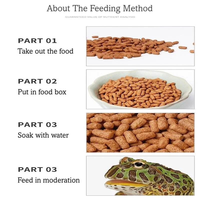 Horned Frog High-Protein Food