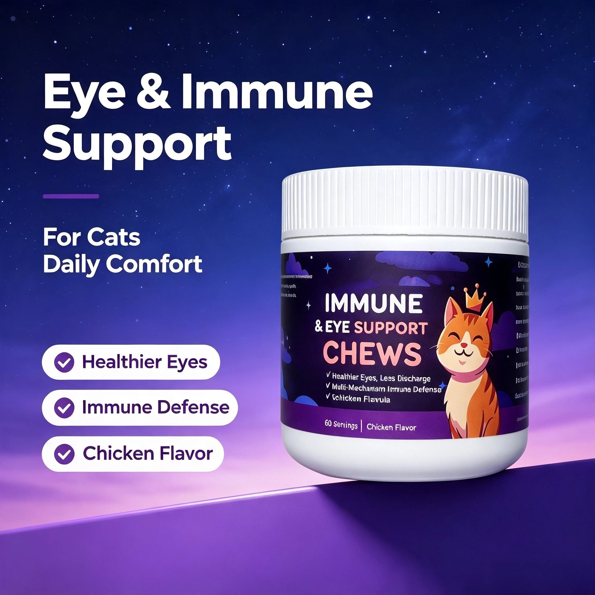Cat Immune Eye Support Chews