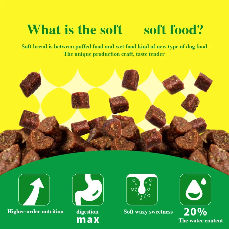Soft Double-Flavor Dog Food