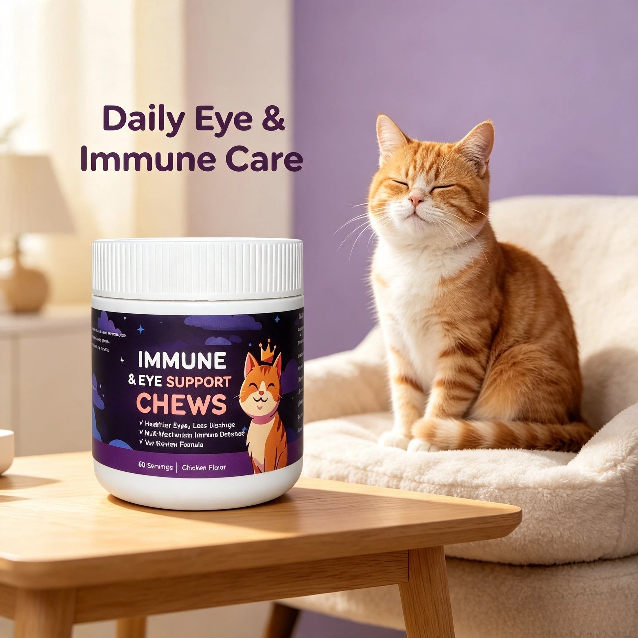 Cat Immune Eye Support Chews