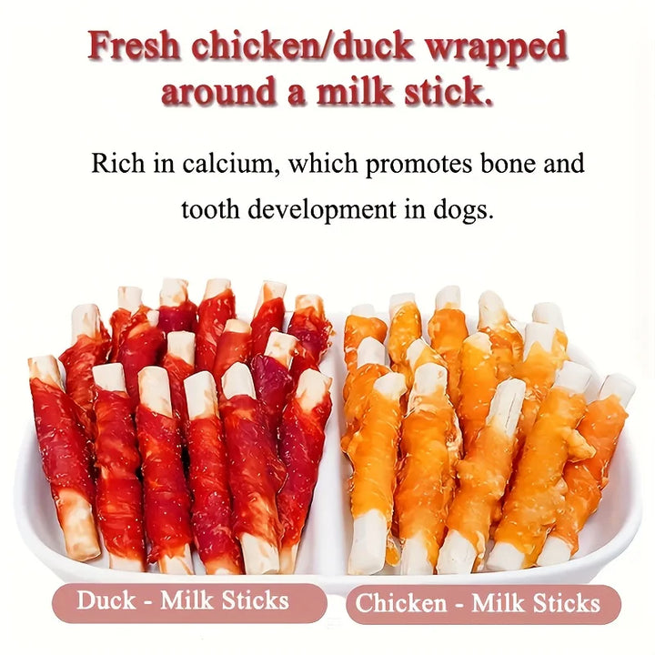 Duck Sweet Potato Dog Treats