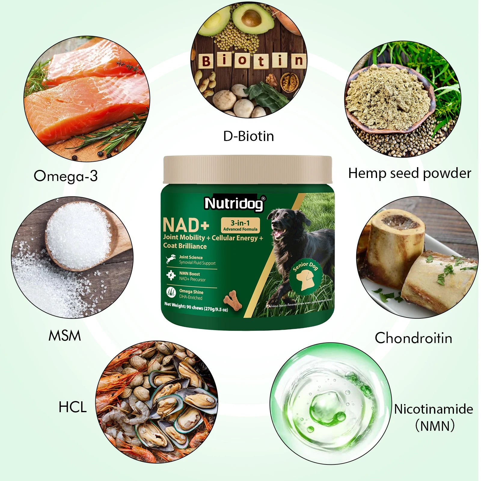Senior Dog Vitamin Chews