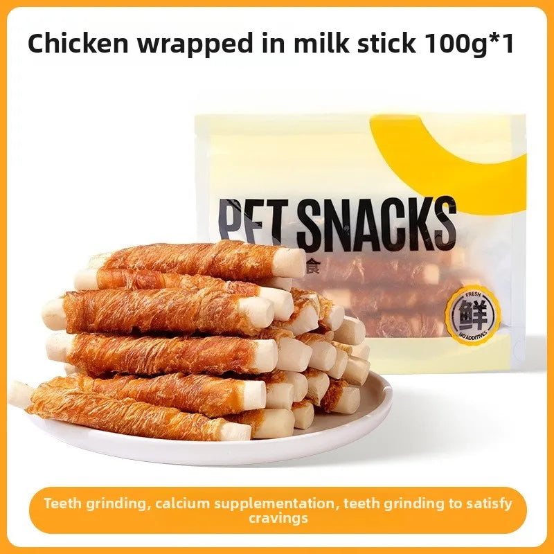 Chicken Wrapped Calcium Dog Chews
