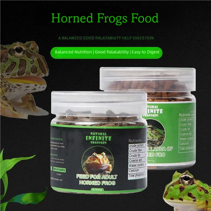 Horned Frog High-Protein Food