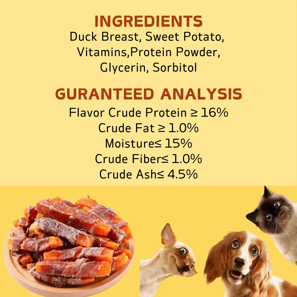 Duck Sweet Potato Dog Treats