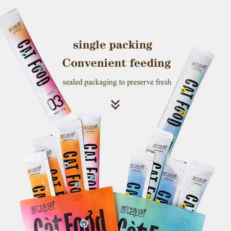 Cat Wet Food Snack Strips