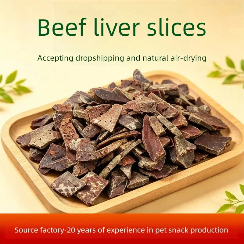 Air-Dried Beef Liver Dog Treats