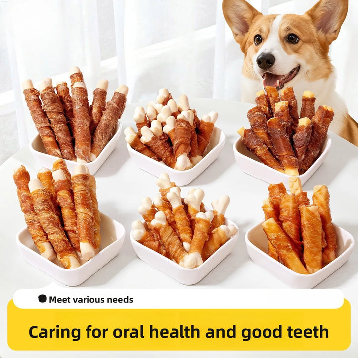 Chicken Wrapped Calcium Dog Chews