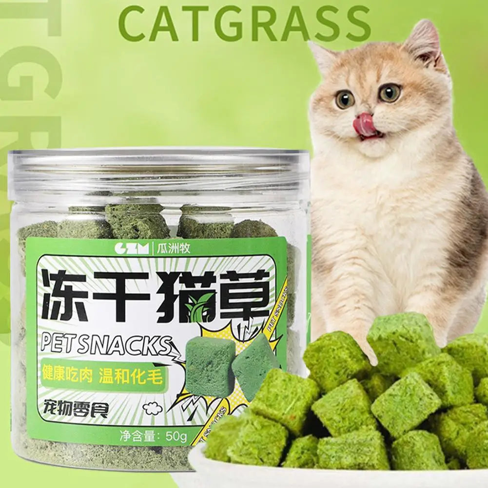 Freeze-Dried Cat Grass Treats