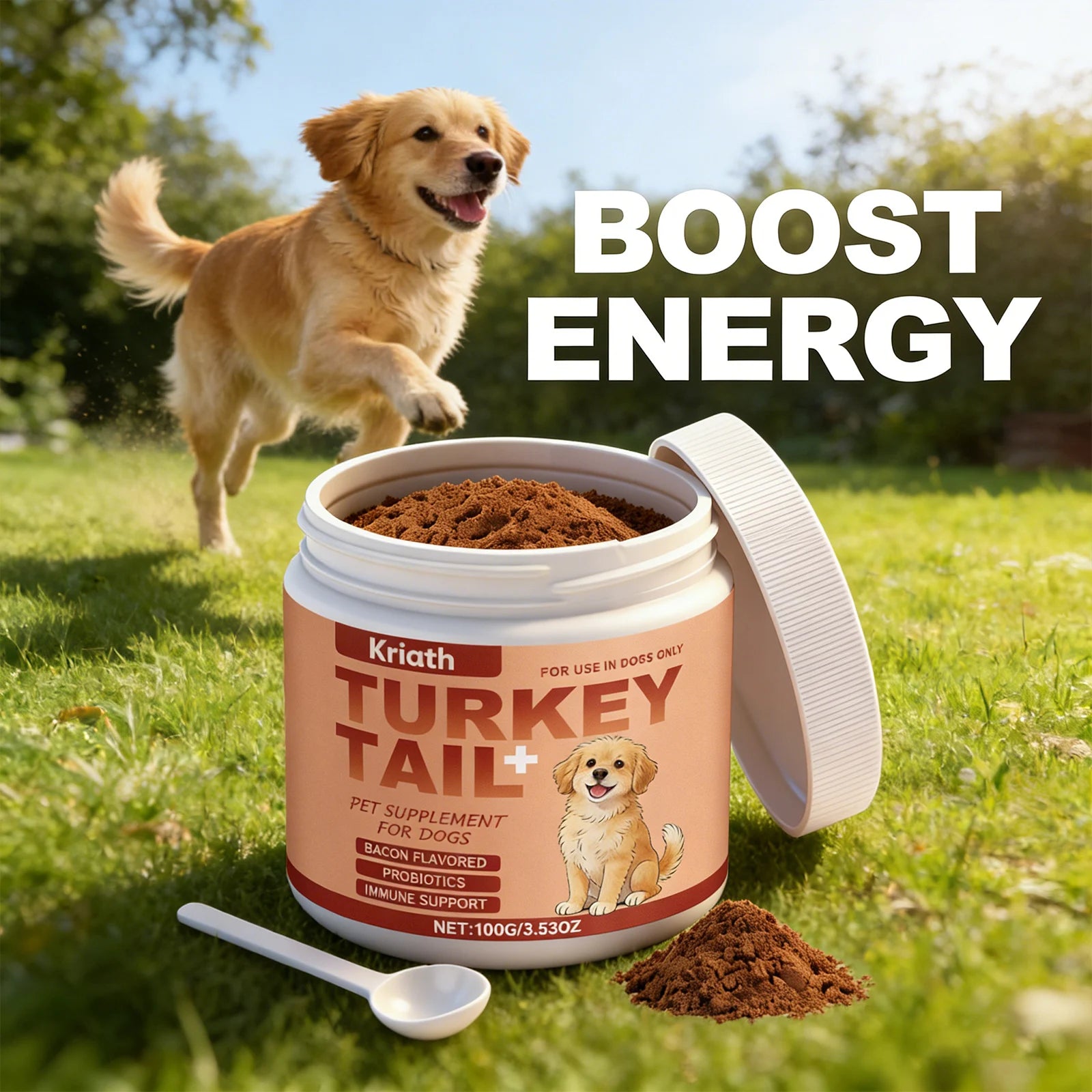 Bacon Flavor Pet Nutrition Supplement