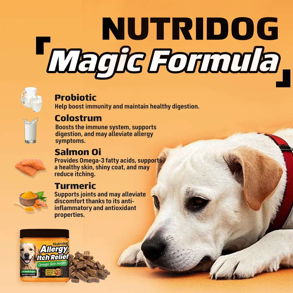 Dog Allergy Itch Relief Chews
