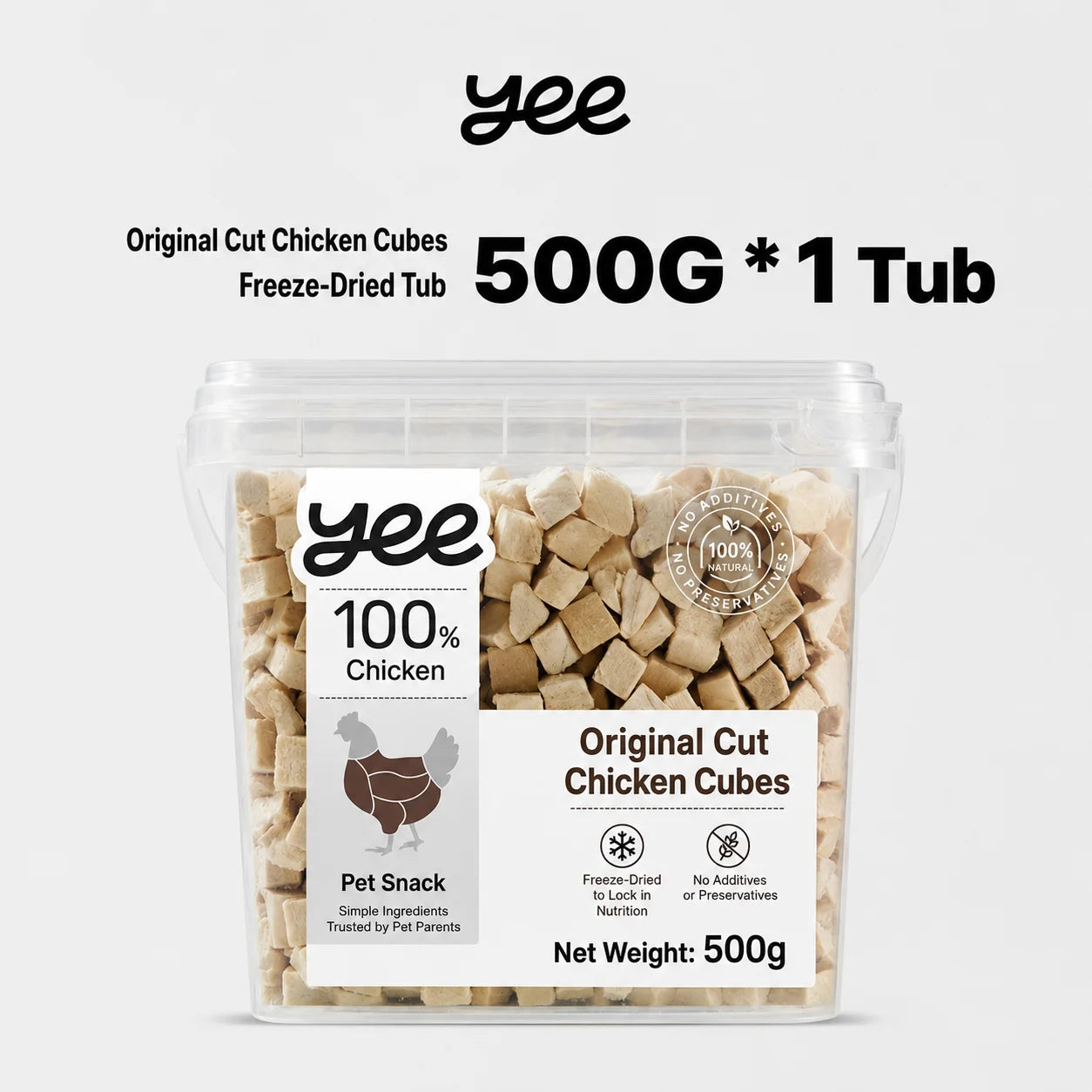 Freeze-Dried Chicken Cat Treats